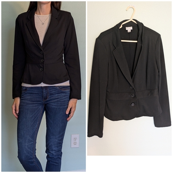 Target Women's Classic Black Blazer - Picture 1 of 6